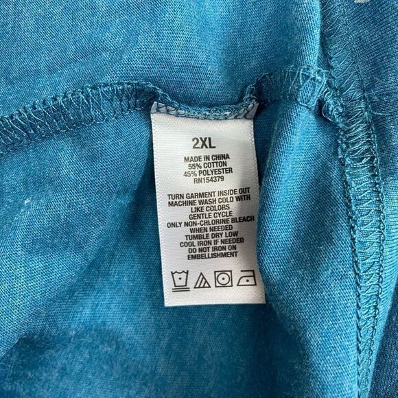 Aeropostale T-Shirt 2XL Diamond Pattern - Picture 5 of 5